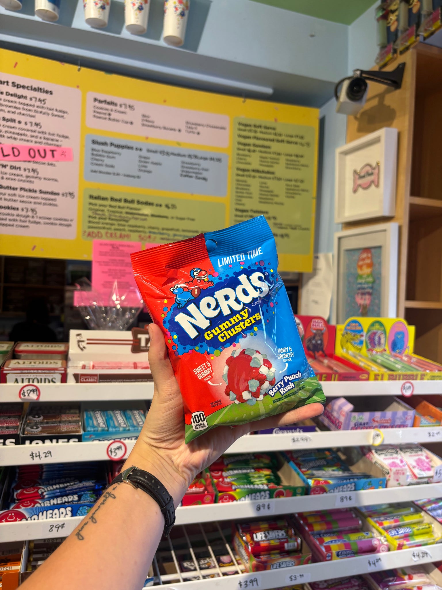 Nerds Gummy Clusters Berry Punch Rush