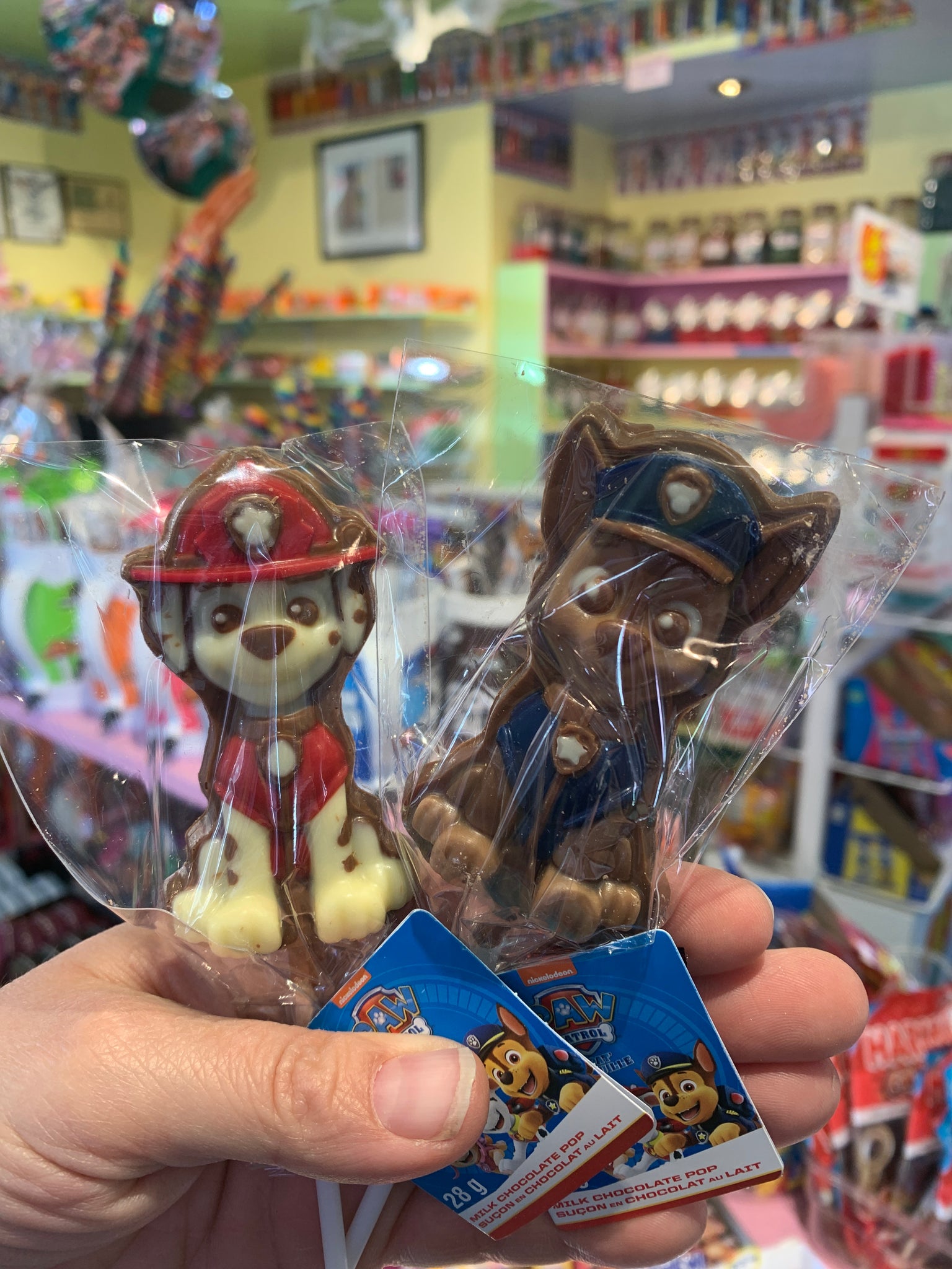 Paw Patrol Chocolate Pops