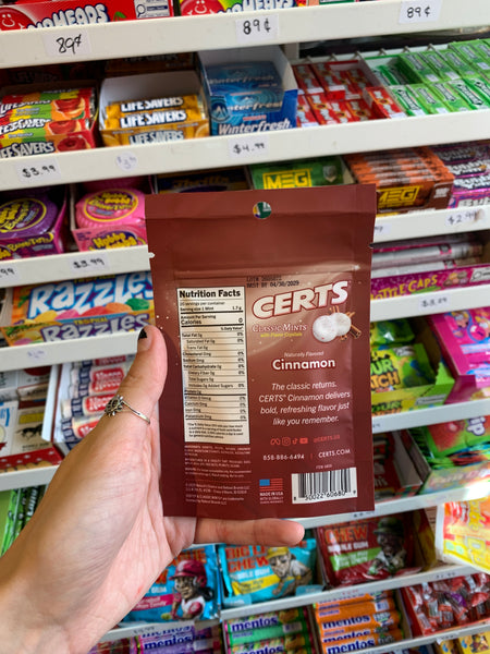 Cinnamon Certs