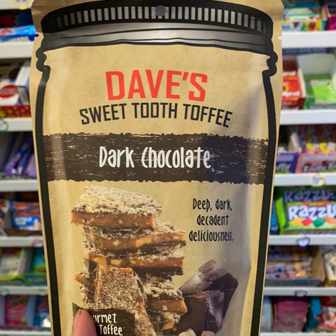 Dave’s Sweet Tooth Toffee- Dark Chocolate