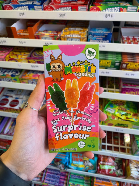 Monster candies surprise flavour