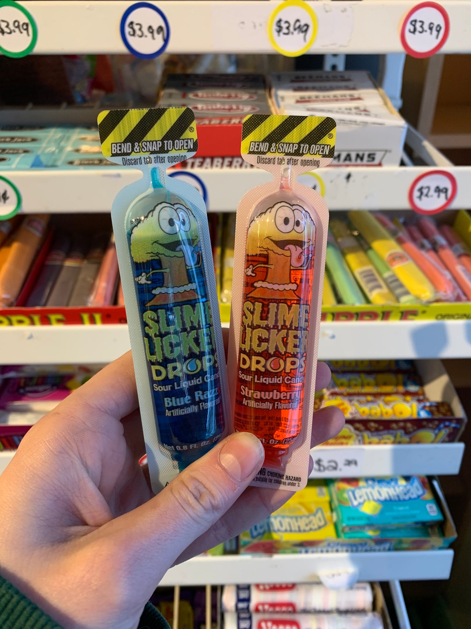 Toxic Waste Slime Licker Drops