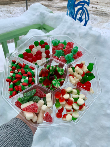 Christmas Candy Platter