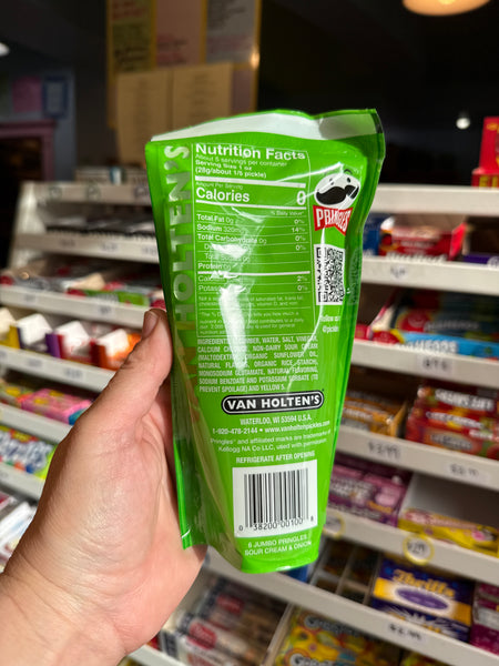 Pringles Sour Cream and Onion Pickle
