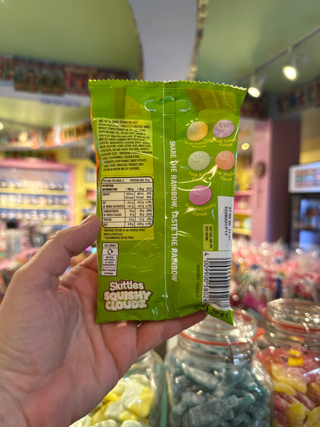 Crazy Sours Skittles Squishy Cloudz