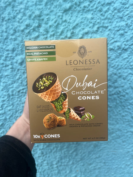 Leonessa Dubai Chocolate Cones
