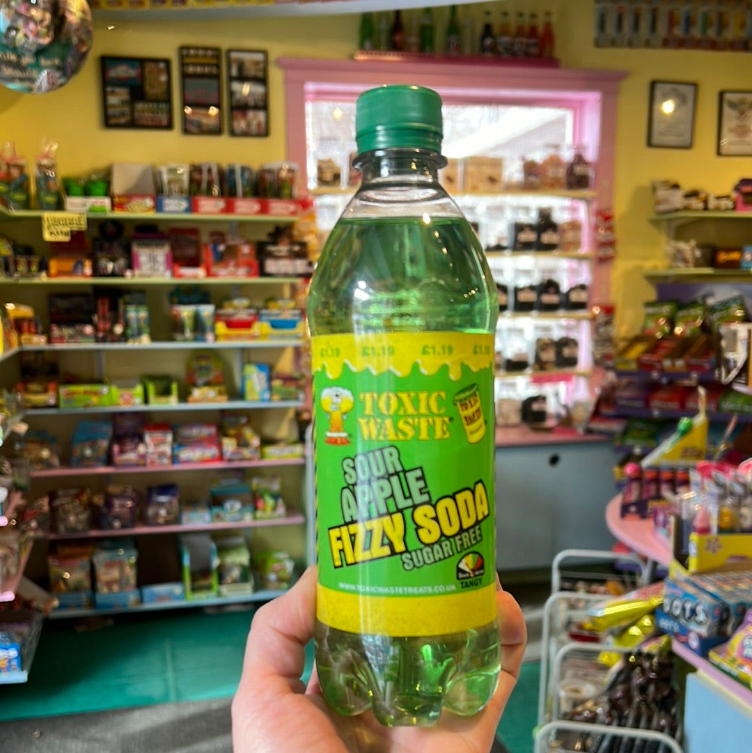 Toxic Waste Sour Apple Soda