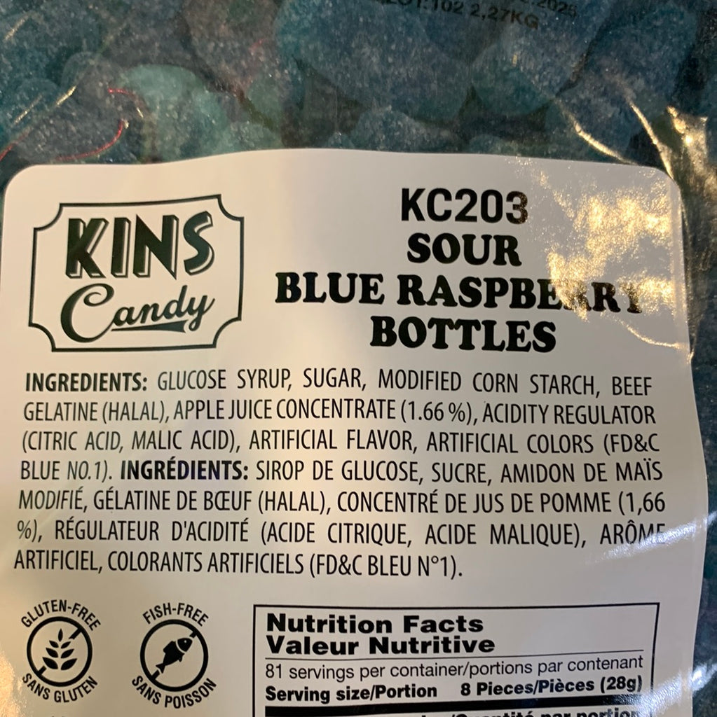 Bulk Blue Raspberry Bottles – Dessart Sweets Ice Cream & Candy Store
