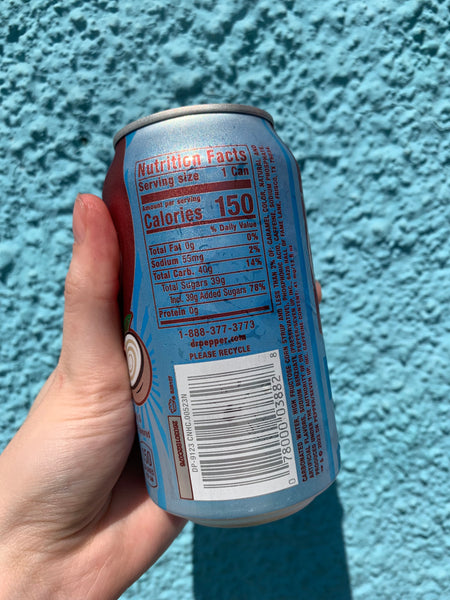 Dr Pepper Creamy Coconut