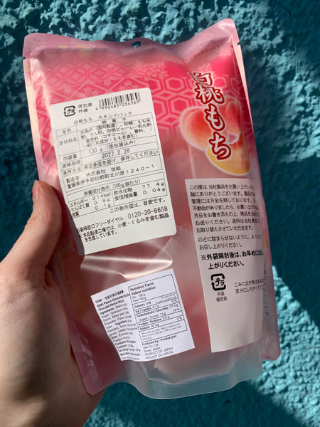 White Peach Mochi