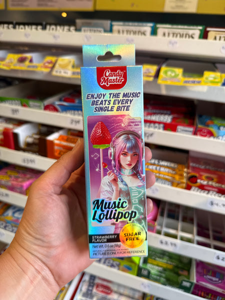 Candy Master - Strawberry Music Lollipop