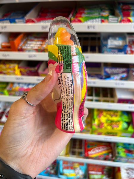 Unicorn lollipop and candy powder