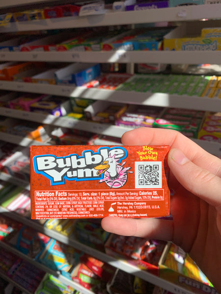Bubble Yum Wild Strawberry