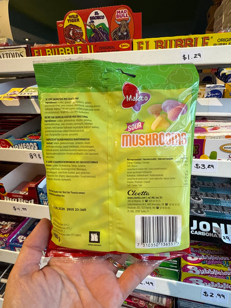 Malaco Sour Mushrooms