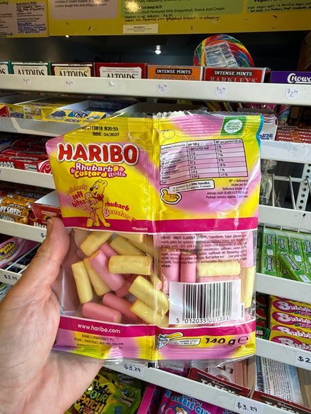 Haribo Rhubarb & Custard Rolls