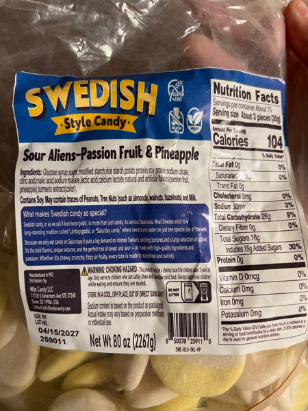 Passionfruit and Pineapple Aliens