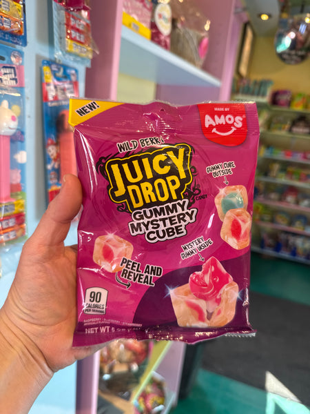 Juicy Drop Gummy Mystery Cube Wild Berry