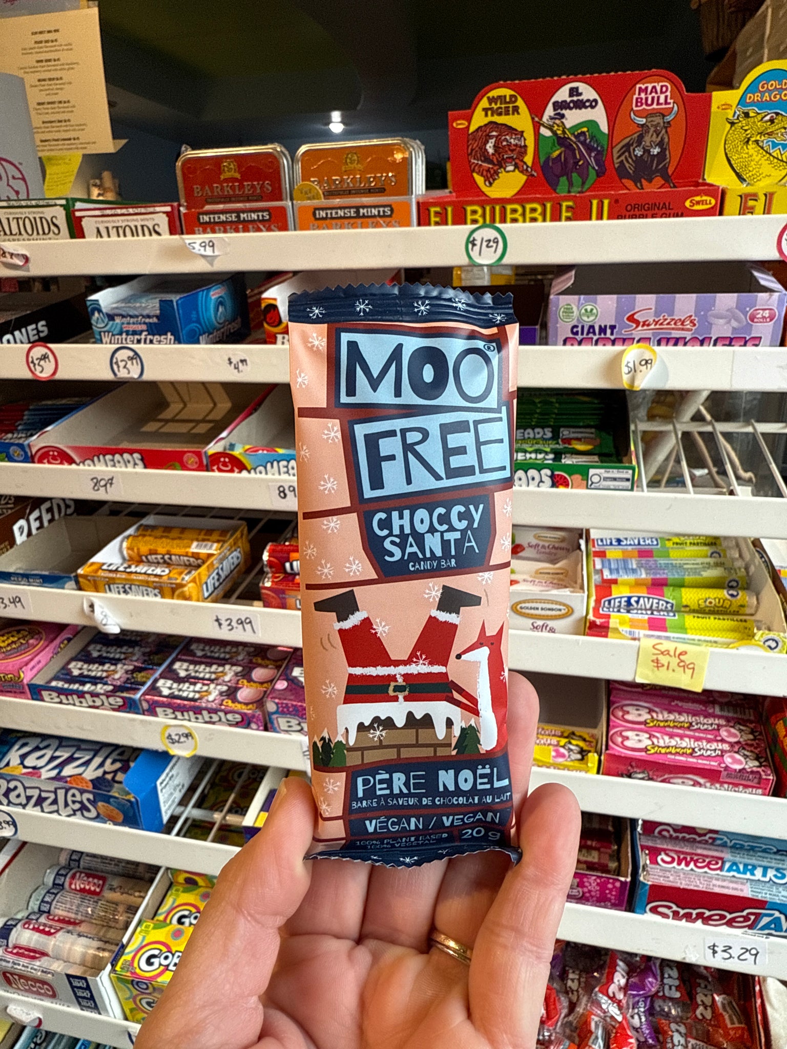 Moo Free Choccy Santa
