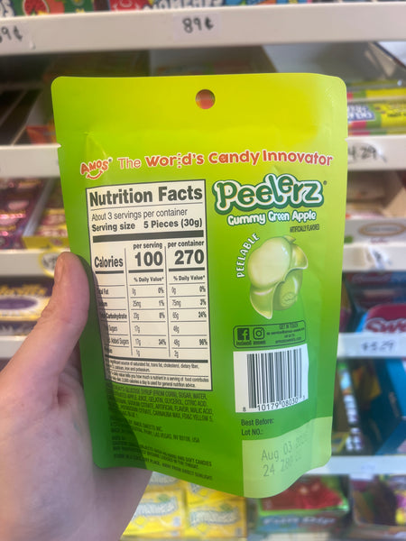 Green Apple Peelerz - Small Bag