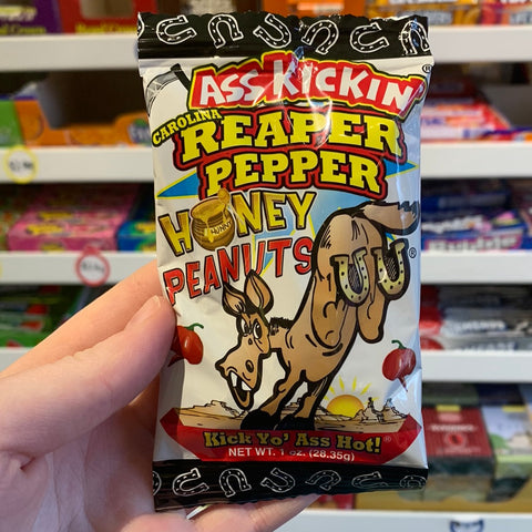 Ass Kickin’ Carolina Reaper Honey Peanuts