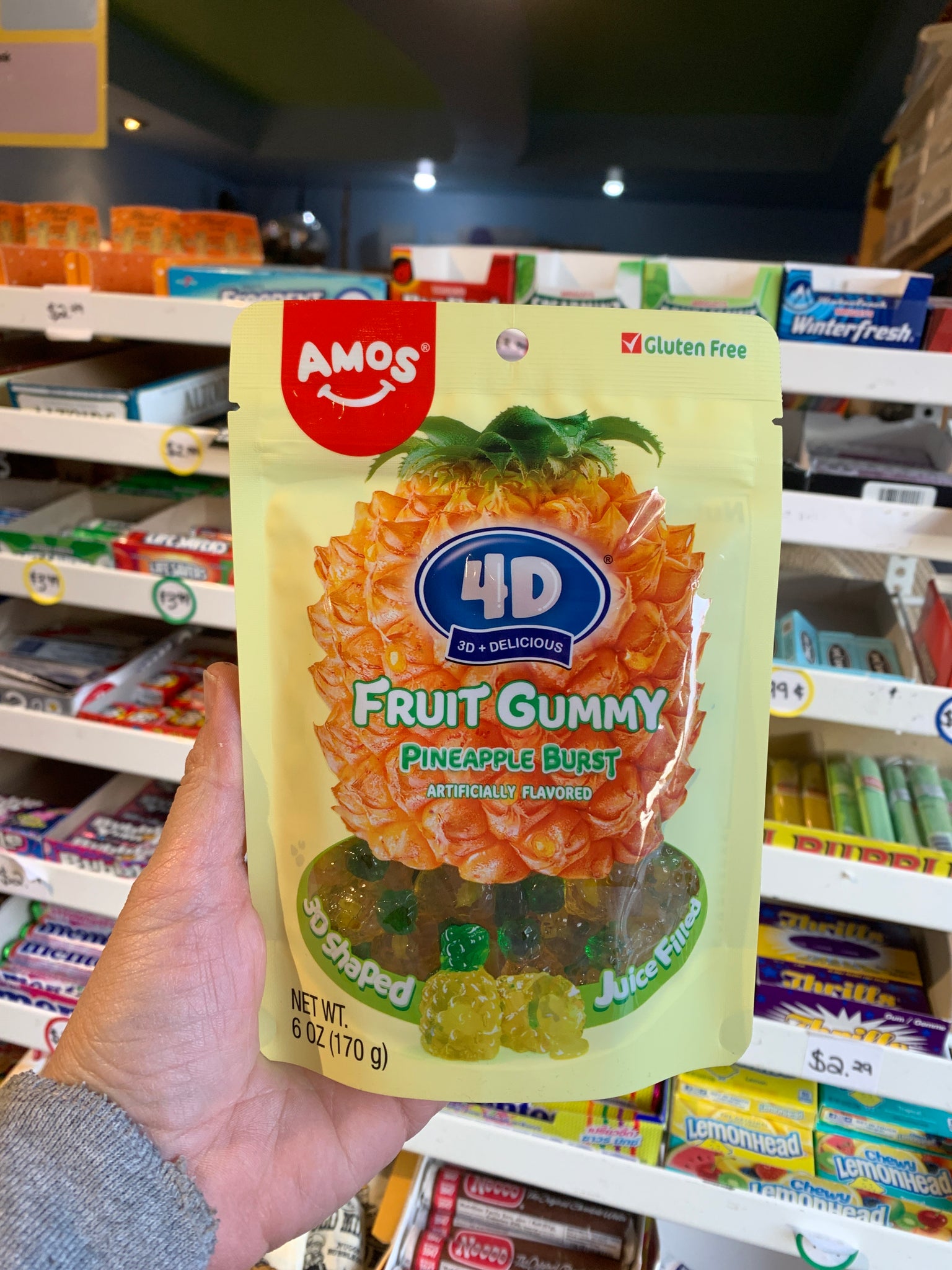 4D Pineapple Gummies