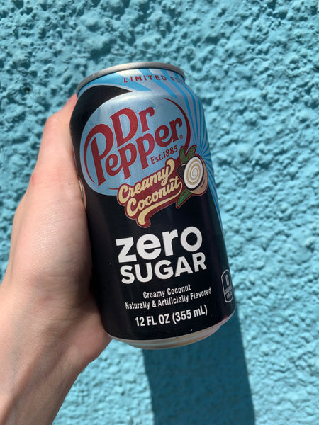 Dr Pepper Creamy Coconut Zero Sugar