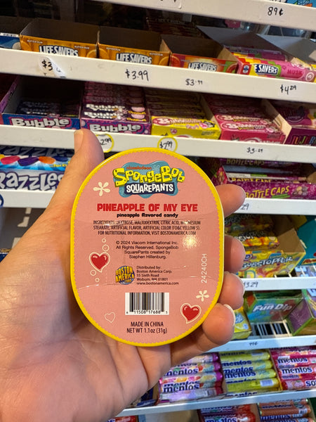 Pineapple of My Eye Sponge Bob tins