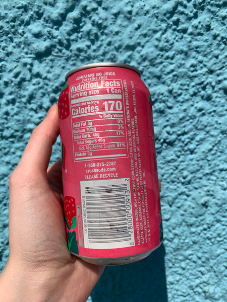 Strawberry Crush Soda