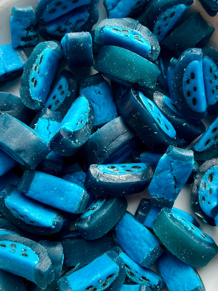 Blue Raspberry Licorice Slices