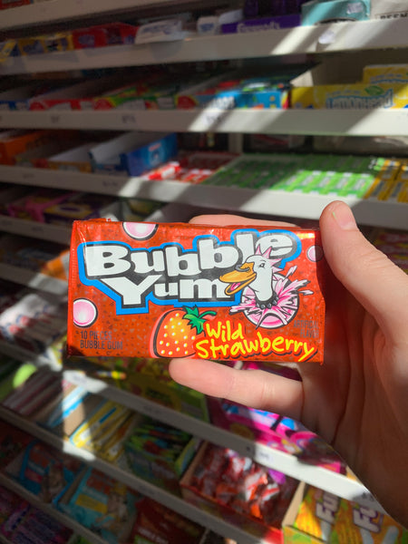 Bubble Yum Wild Strawberry