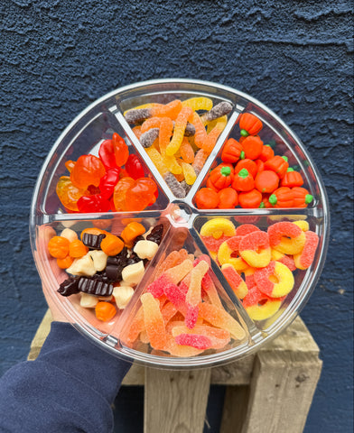 Thanksgiving candy tray