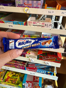 Milky Way Crispy Rolls