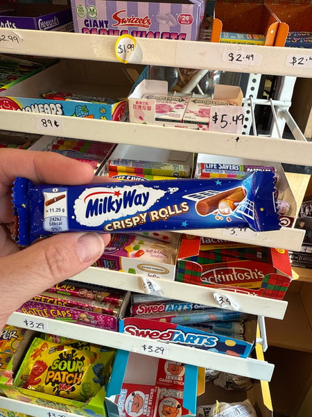 Milky Way Crispy Rolls