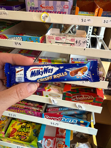 Milky Way Crispy Rolls