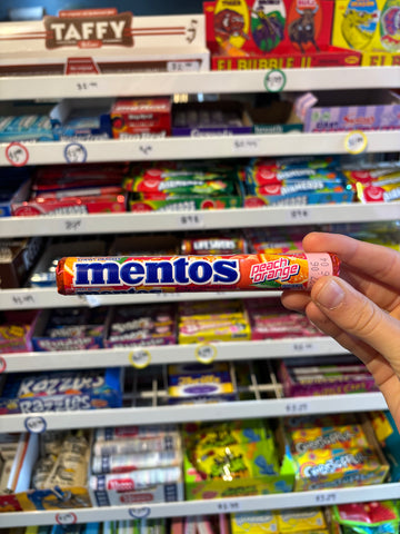 Peach Orange Mentos
