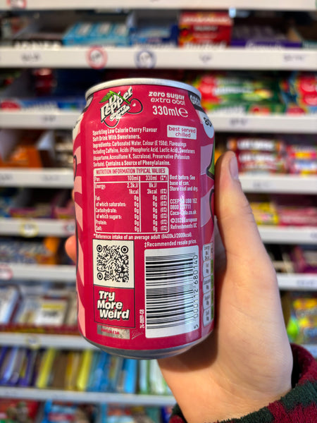Dr Pepper Cherry Crush Zero Sugar