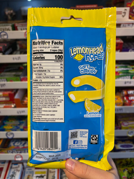 Lemonhead Ropes