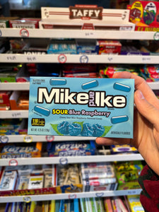 Sour Blue Raspberry Mike and Ike Theatre Box