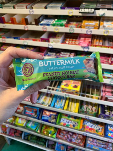 Buttermilk Peanut Nougat Choccy Bar