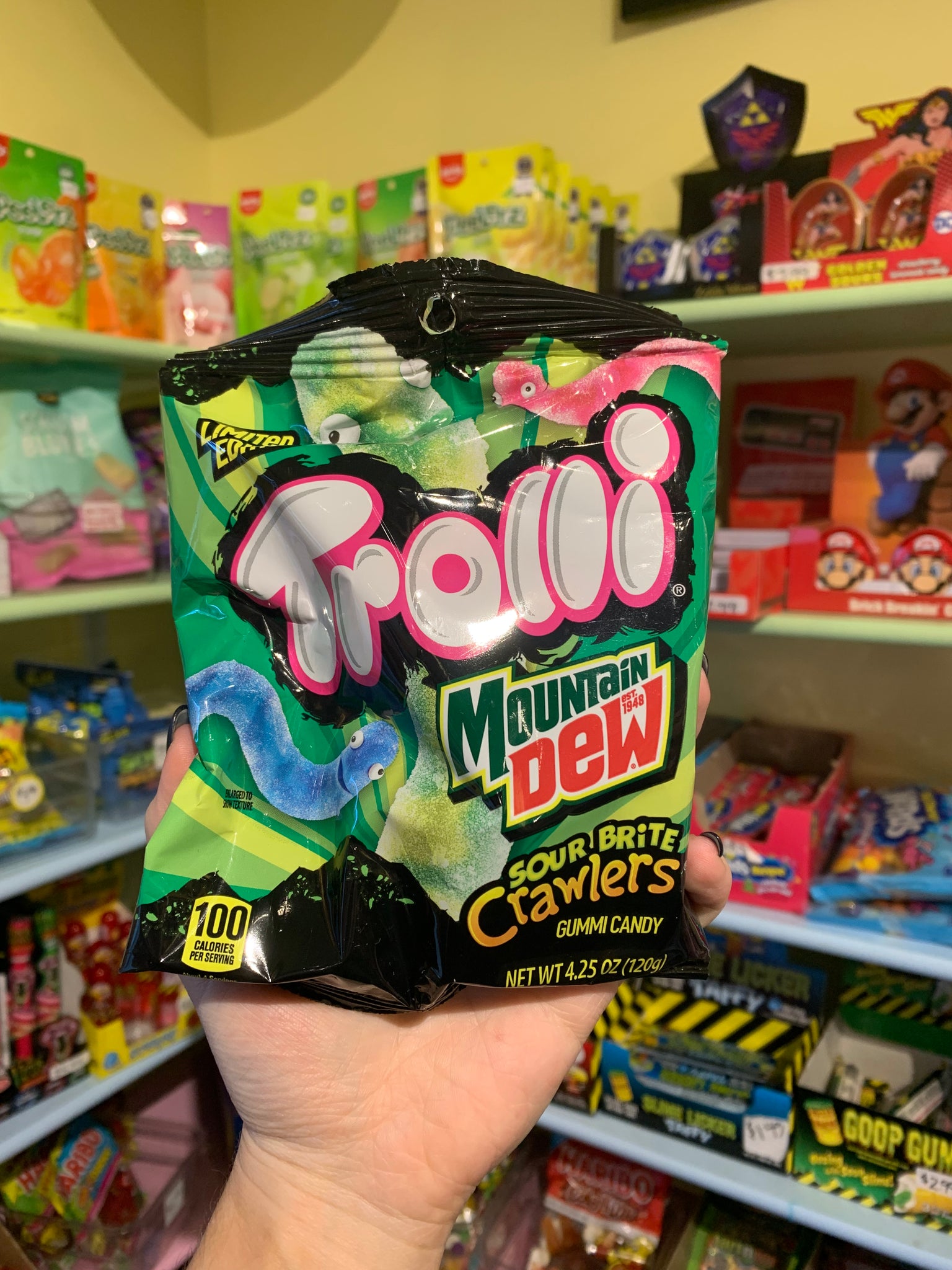 Trolli Mountain Dew Sour Brite Crawlers