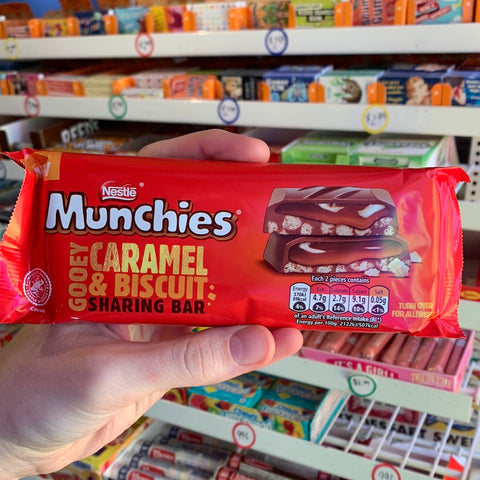 Munchies Gooey Caramel Biscuit Sharing Bar