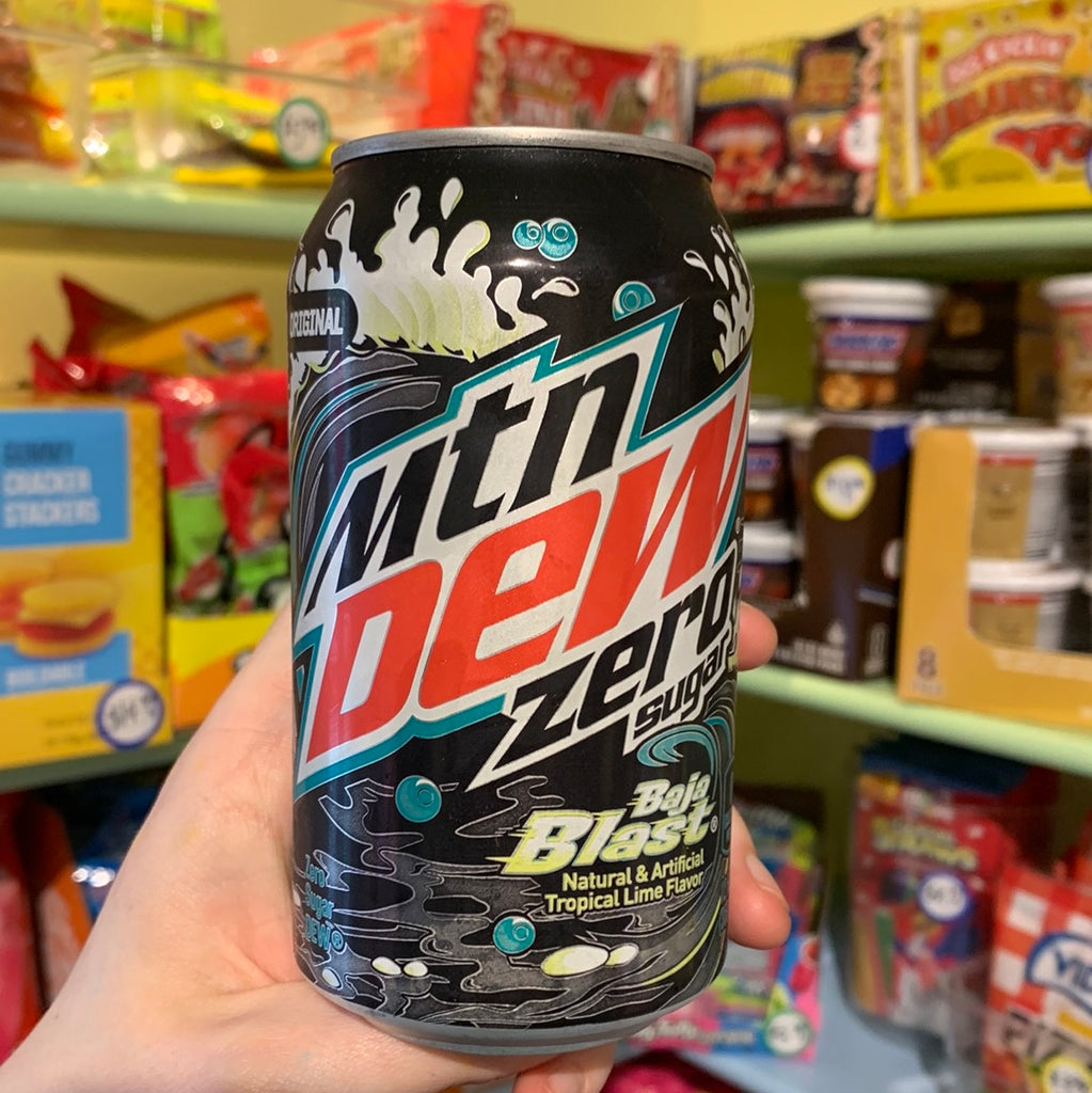 Mountain Dew Baja Blast Zero Sugar Dessart Sweets Ice Cream & Candy Store