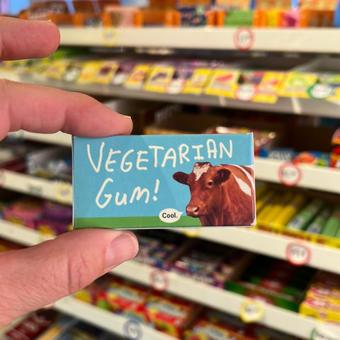 Vegetarian gum - Blue Q gum