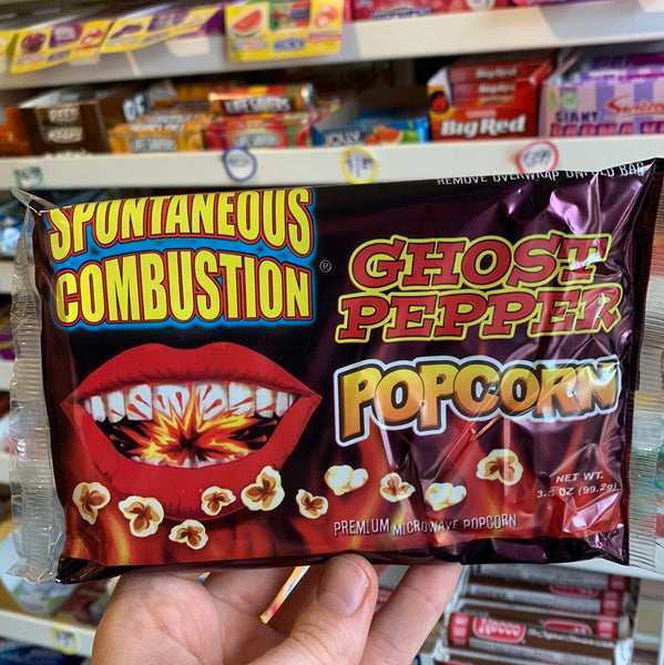 Spontaneous Combustion Ghost Pepper Popcorn