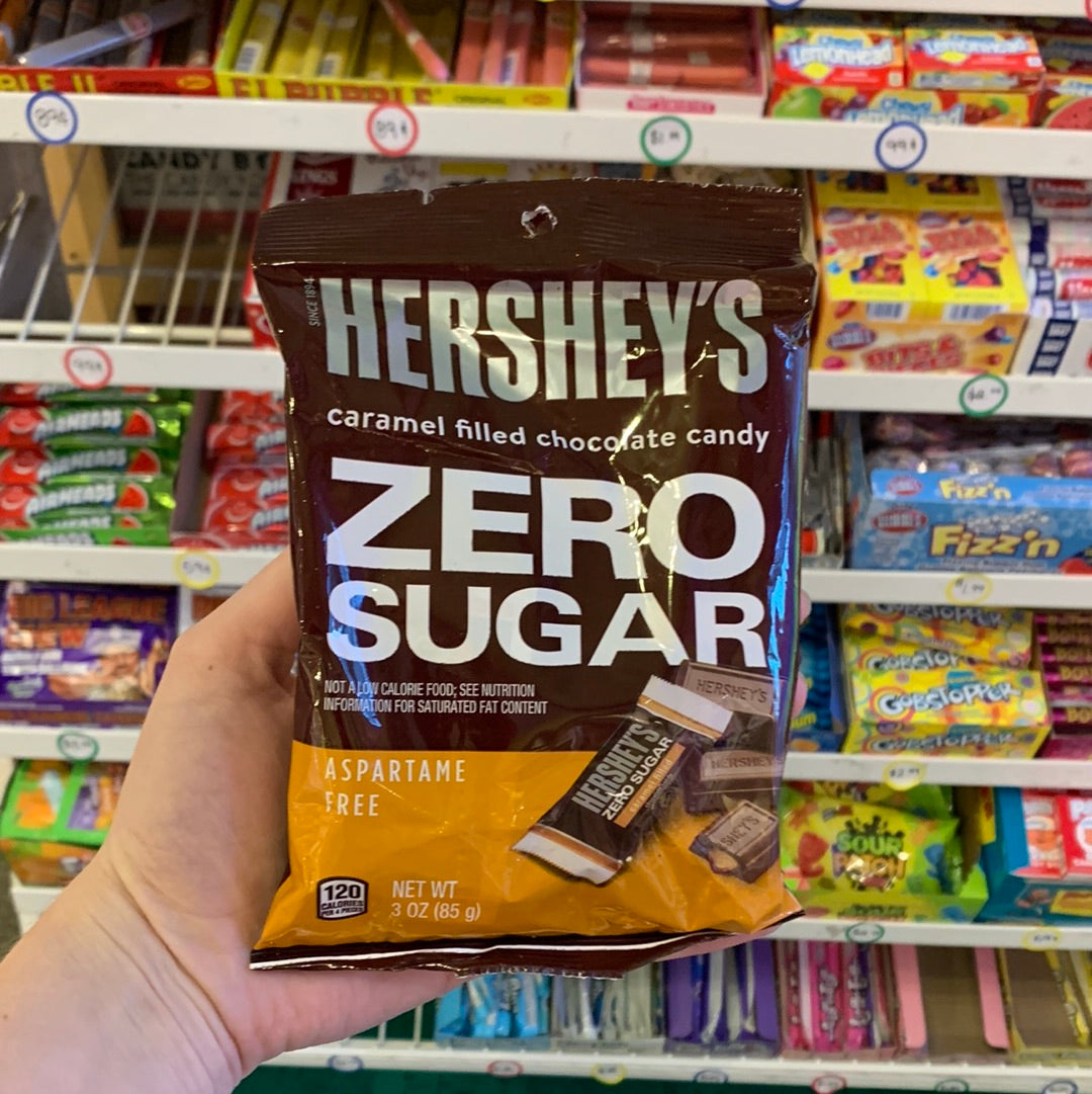 Hershey’s zero sugar caramel filled