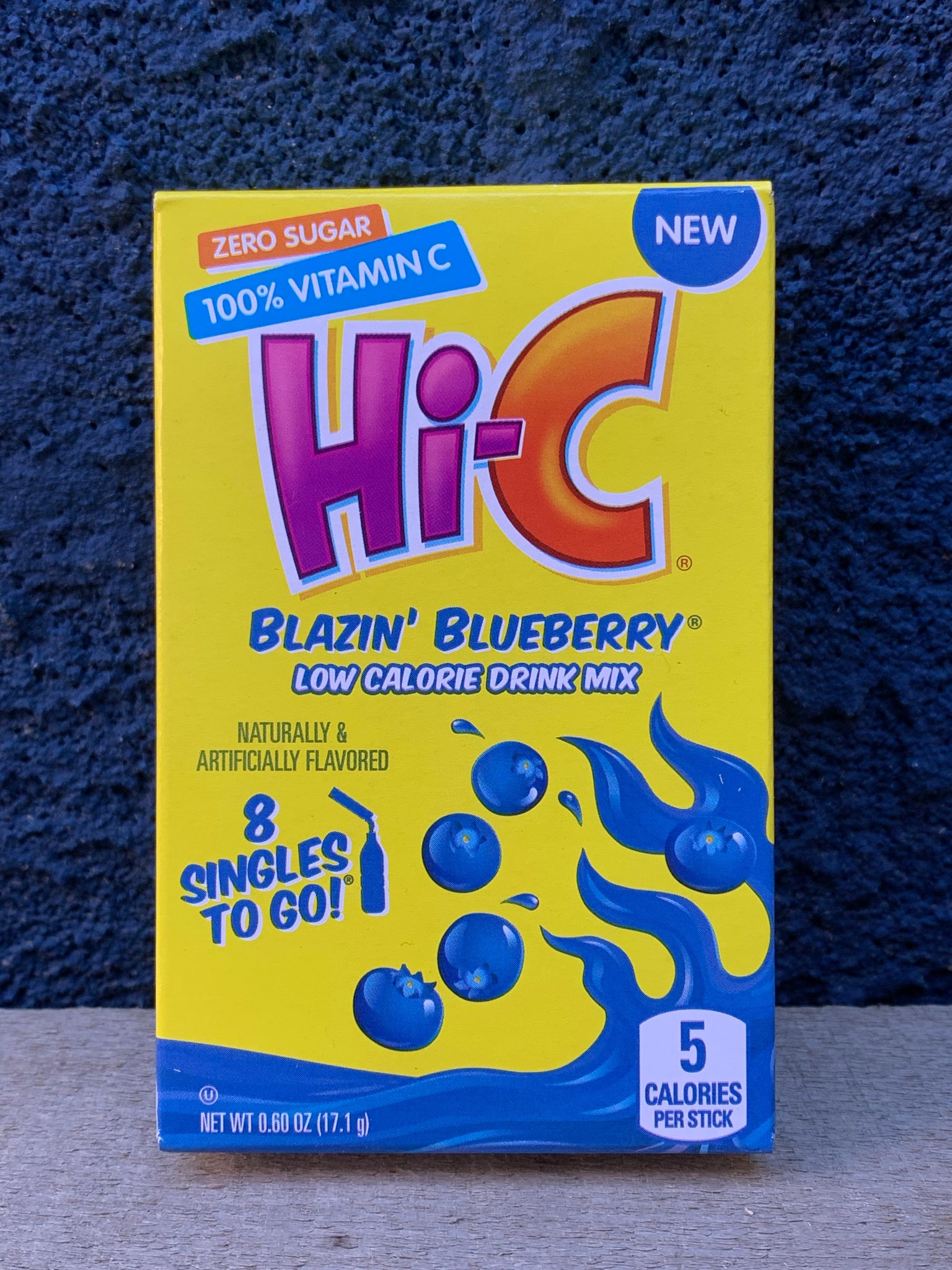 Hi-C Drink Mix Singles- Blazin’ Blueberry