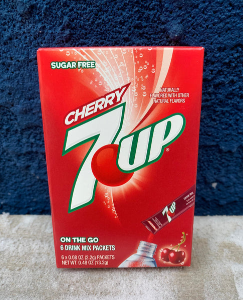 Cherry 7 UP Drink Singles
