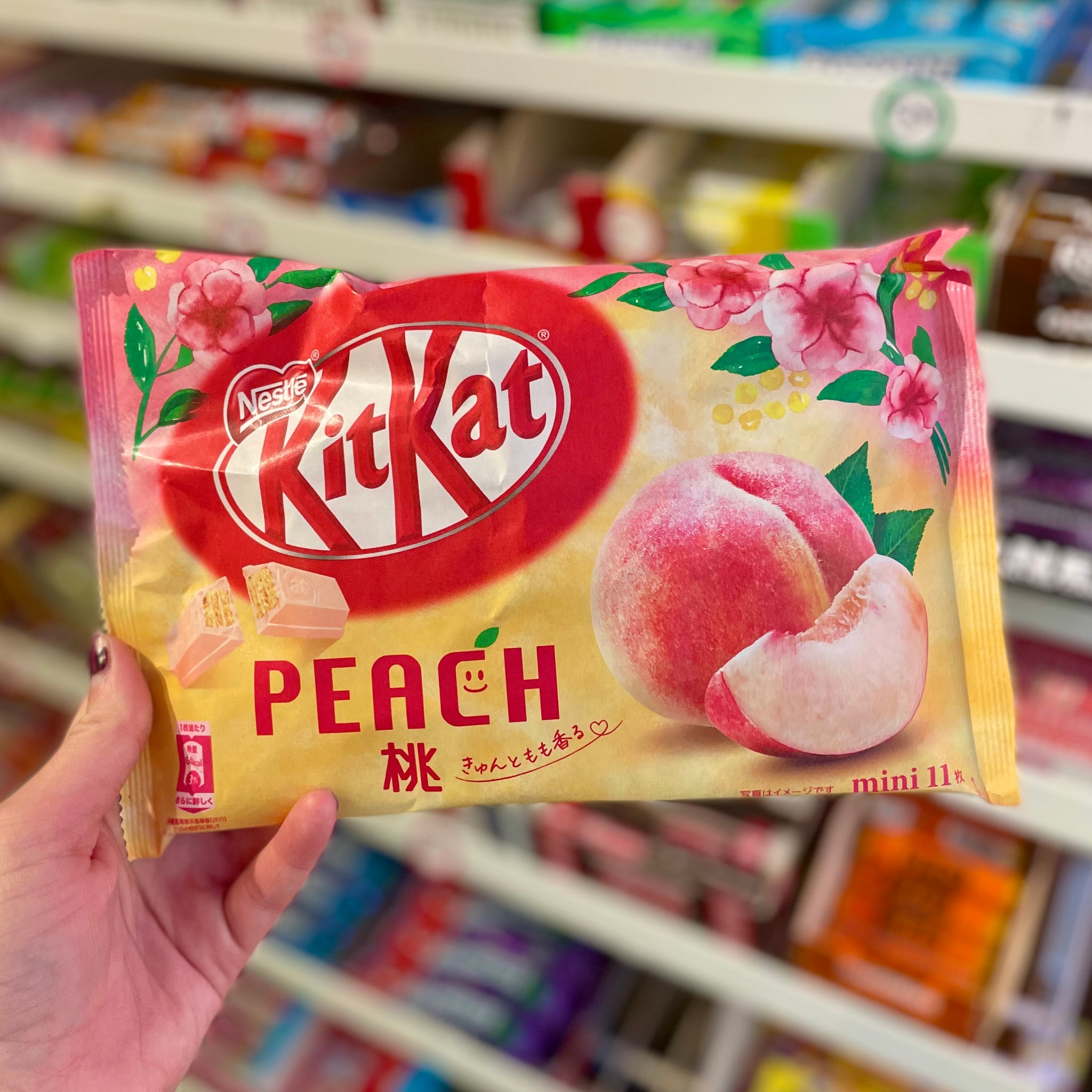 Japanese Peach Kit Kat