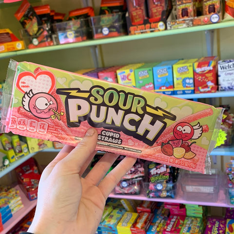 Sour Punch Cupid Straws