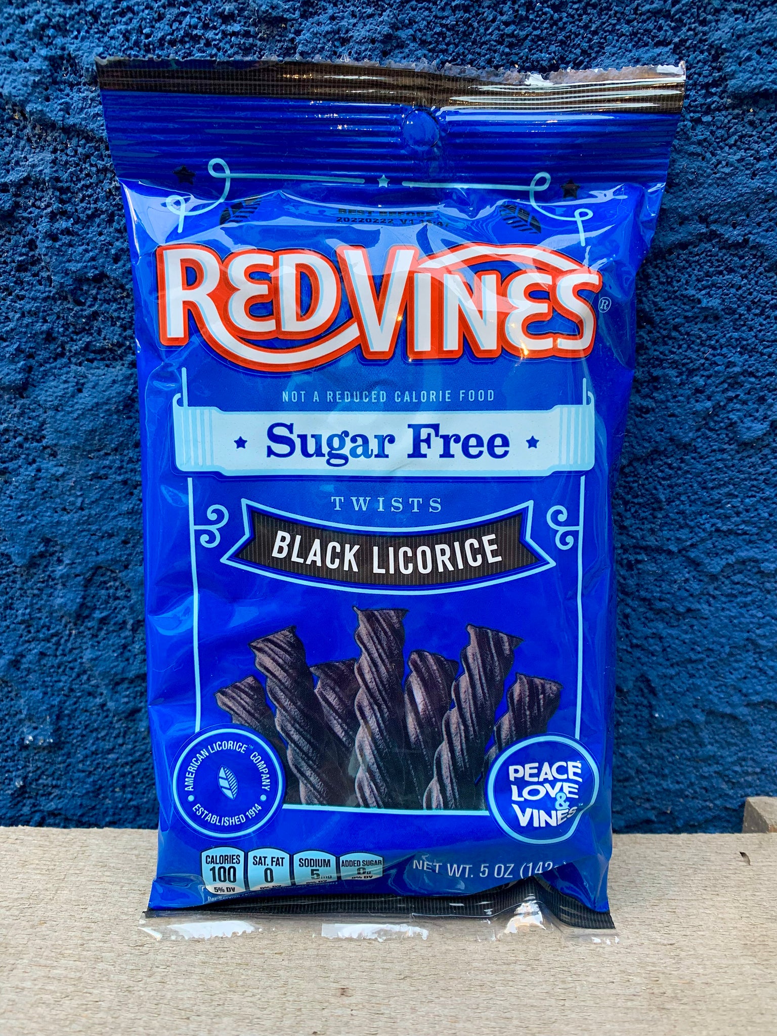 Red Vines - Sugar Free Black Licorice